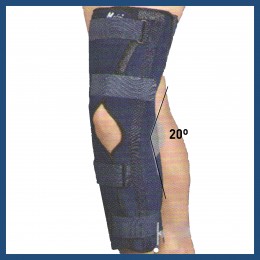 Medex Three Panel Knee Immobilizer (K03b) - Medium